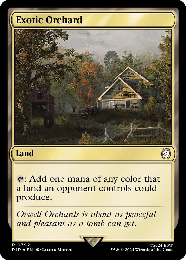 Exotic Orchard (Surge Foil) - Universes Beyond: Fallout - Magic