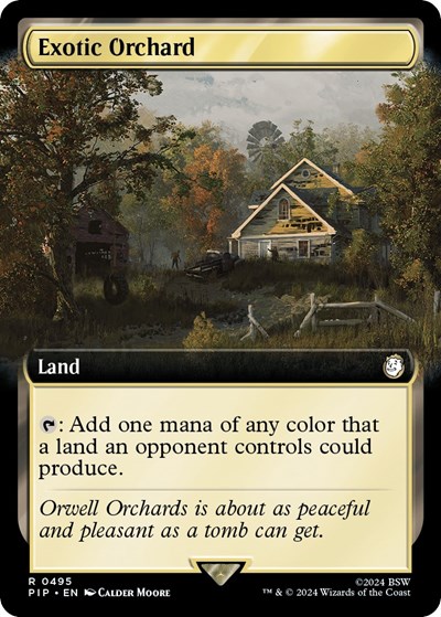 Exotic Orchard Extended Art
