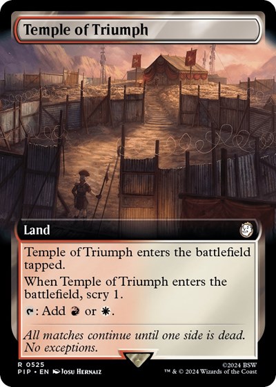 Temple of Triumph Extended Art