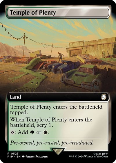 Temple of Plenty Extended Art