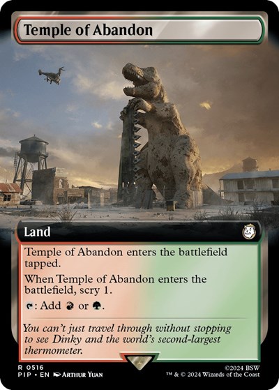 Temple of Abandon Extended Art