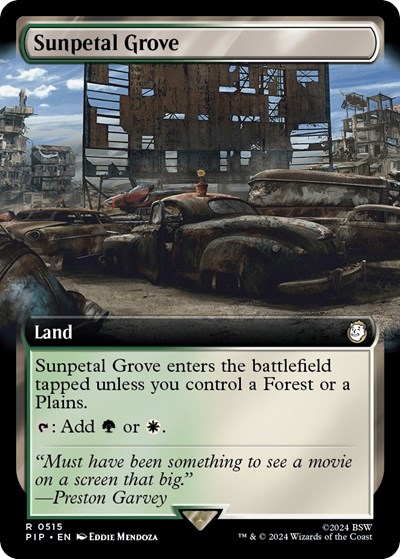 Sunpetal Grove Extended Art