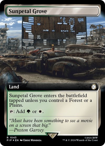 Sunpetal Grove Extended Art Surge Foil
