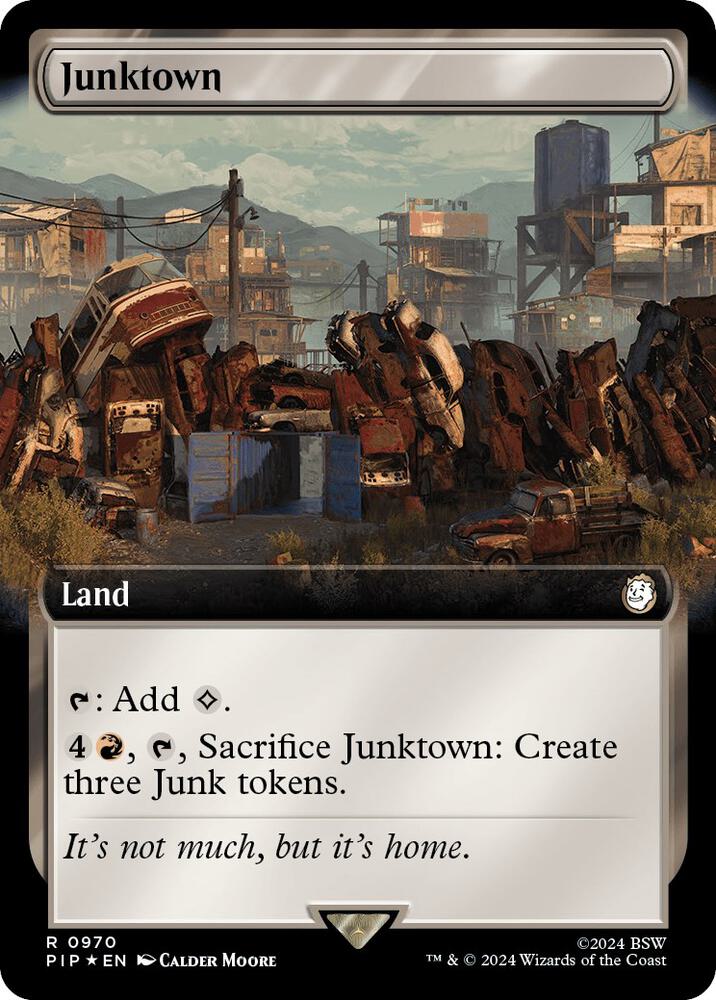 Junktown (Extended Art) (Surge Foil) 970 card