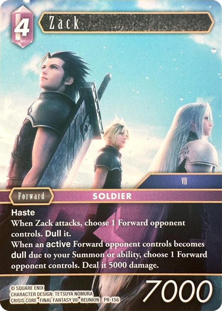 ⭐︎JASS⭐︎ Zack - FF: Promo Cards - Final Fantasy TCG - TCGplayer.com