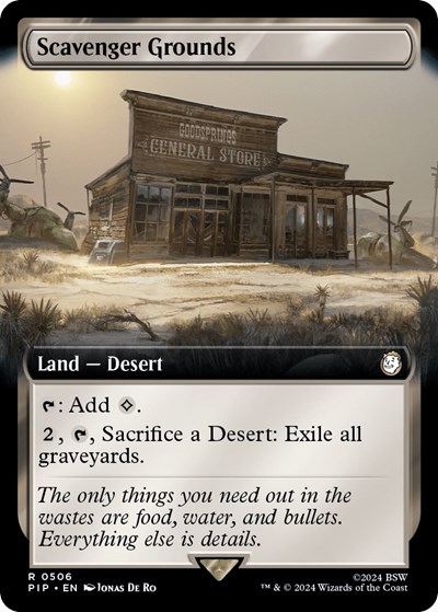 Scavenger Grounds Extended Art