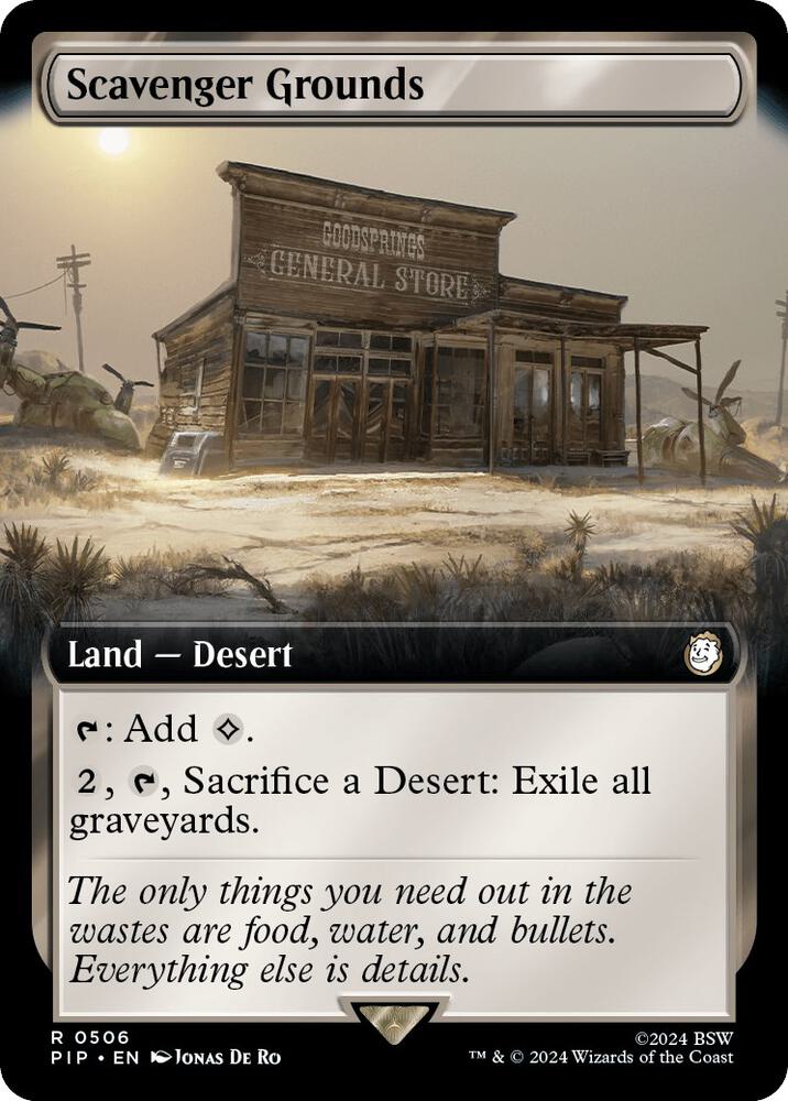Scavenger Grounds (Extended Art) 506 card