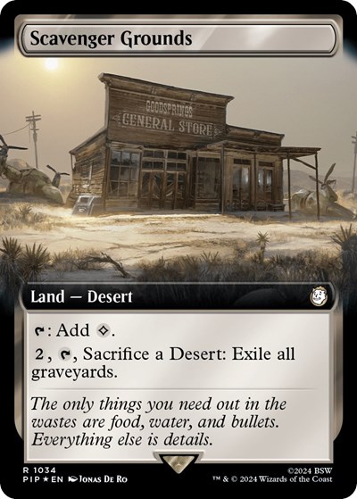 Scavenger Grounds Extended Art Surge Foil