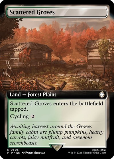 Scattered Groves Extended Art