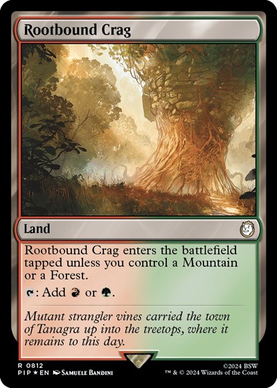 Rootbound Crag Surge Foil