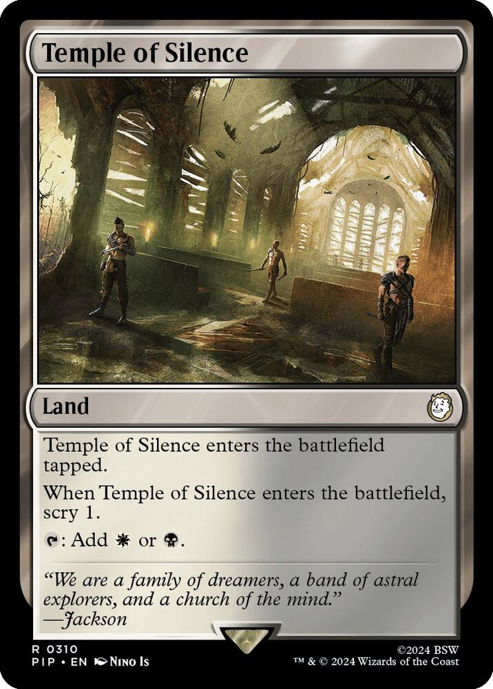 Temple of Silence 310 card