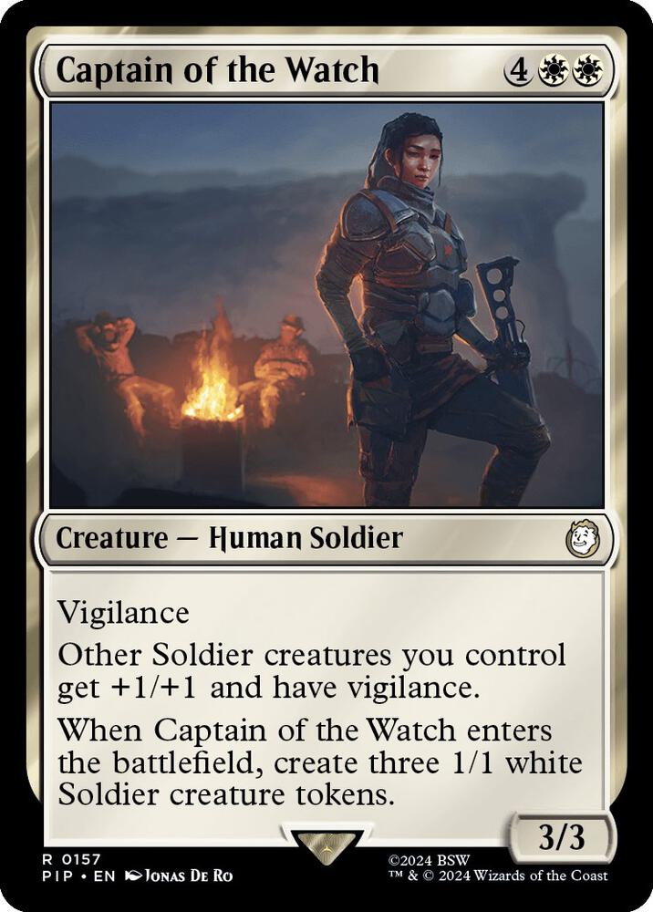 Captain of the Watch 157 card