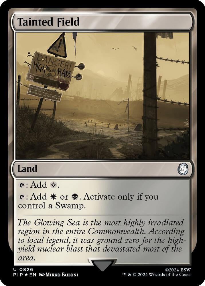 Tainted Field (Surge Foil) 826 card