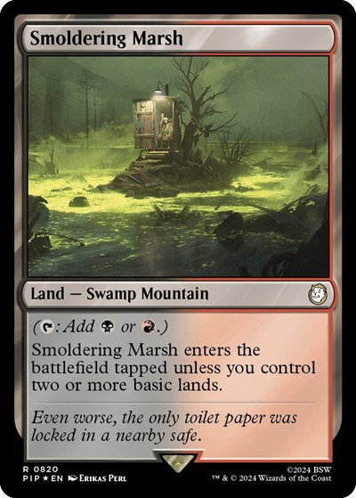 Smoldering Marsh Surge Foil