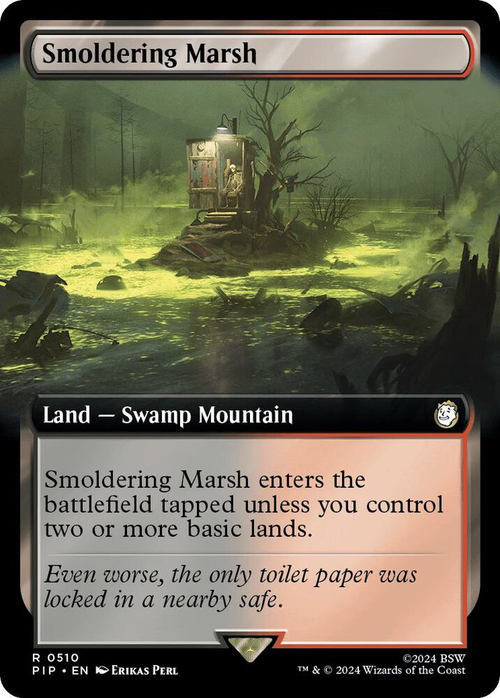 Smoldering Marsh (Extended Art) 510 card