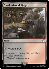 Shadowblood Ridge (Surge Foil)