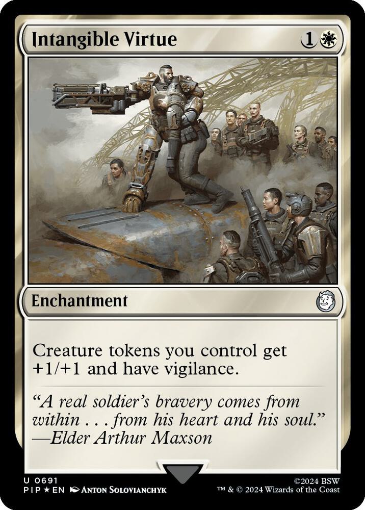 Intangible Virtue (Surge Foil) 691 card