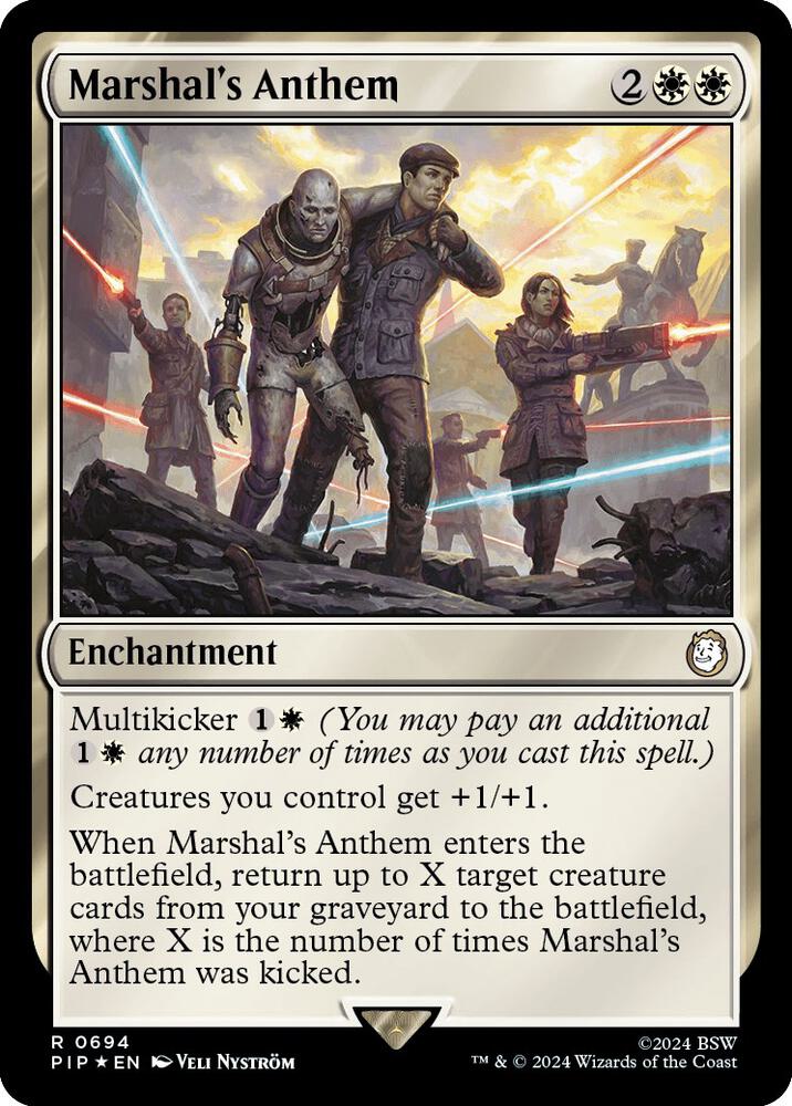 Marshal's Anthem (Surge Foil) 694 card