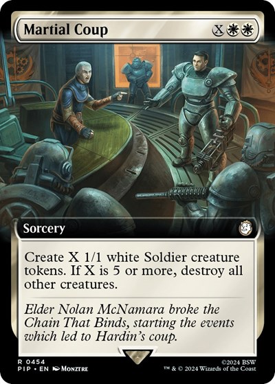 Martial Coup Extended Art