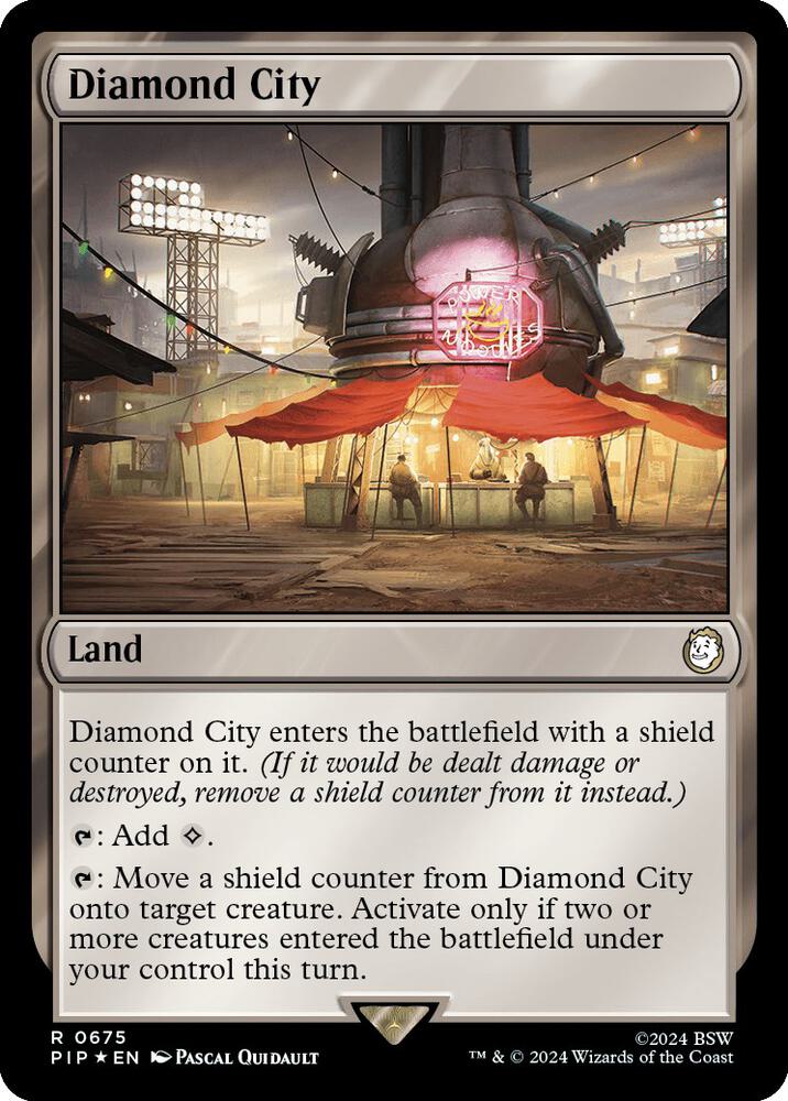 Diamond City (Surge Foil) 675 card