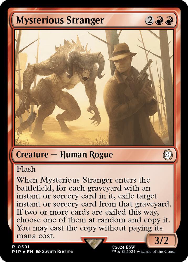 Mysterious Stranger (Surge Foil) 591 card