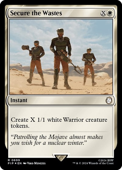 Secure the Wastes Surge Foil