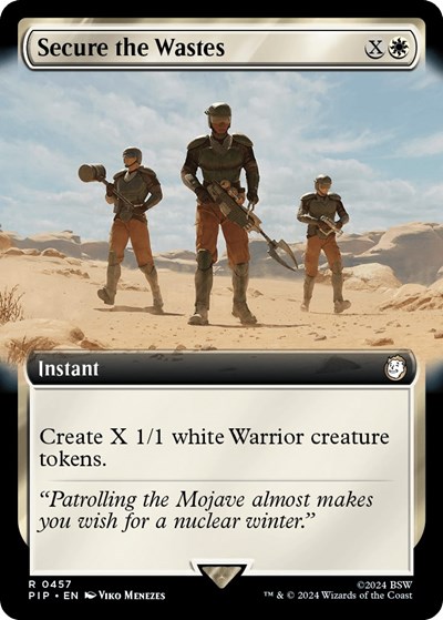 Secure the Wastes Extended Art