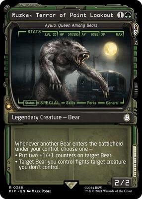 Ruzka, Terror of Point Lookout - Ayula, Queen Among Bears
