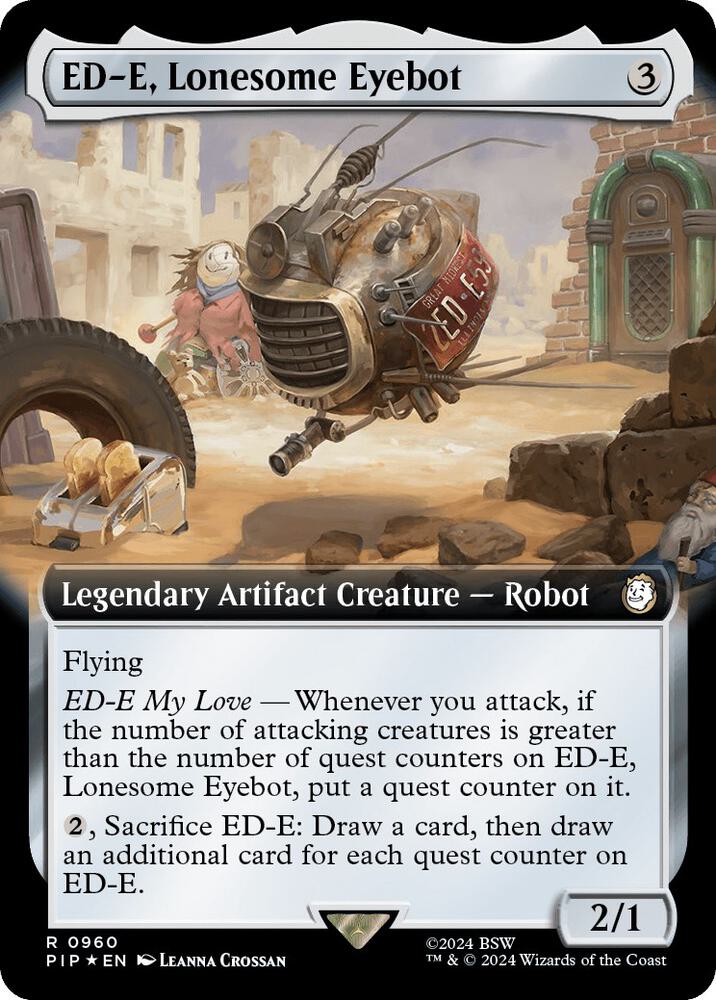ED-E, Lonesome Eyebot (Extended Art) (Surge Foil) 960 card