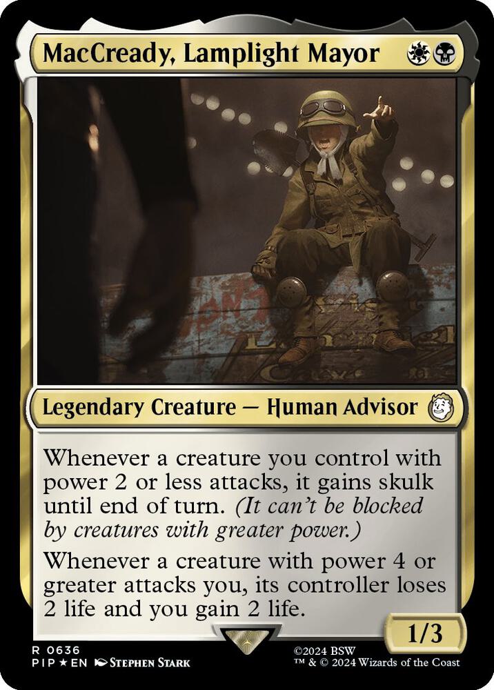 MacCready, Lamplight Mayor (Surge Foil) 636 card