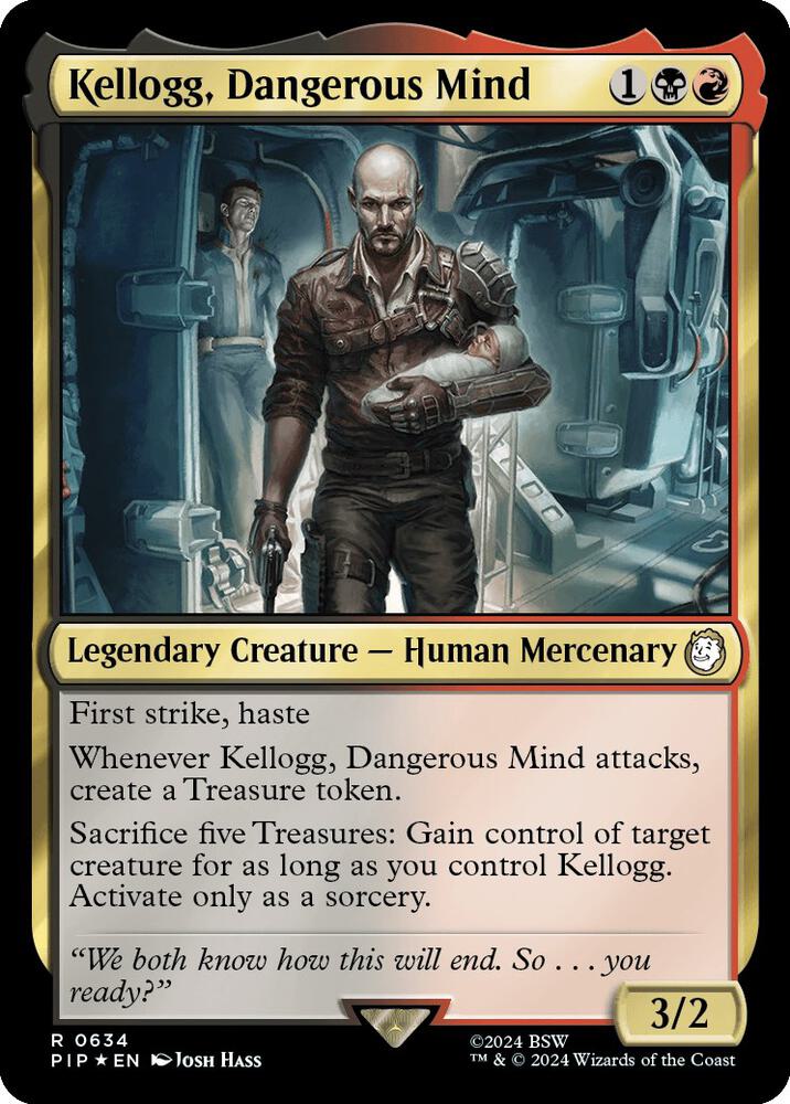 Kellogg, Dangerous Mind (Surge Foil) 634 card