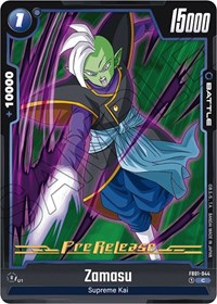 Zamasu - FB01-044 - Awakened Pulse Pre-Release Cards - Dragon Ball Fusion World card