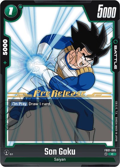 Son Goku - FB01-085 card