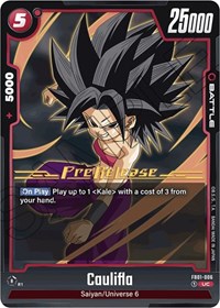 Caulifla - Awakened Pulse Pre-Release Cards - Dragon Ball Fusion World card