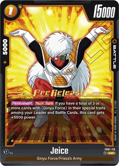 Jeice card