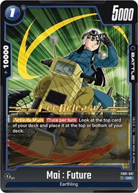 Mai : Future - FB01-061 - Awakened Pulse Pre-Release Cards - Dragon Ball Fusion World card