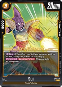 Sui - Awakened Pulse Pre-Release Cards - Dragon Ball Fusion World card