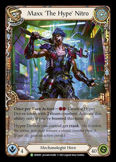Maxx 'The Hype' Nitro - HER095 Flesh and Blood: Promo Cards card price