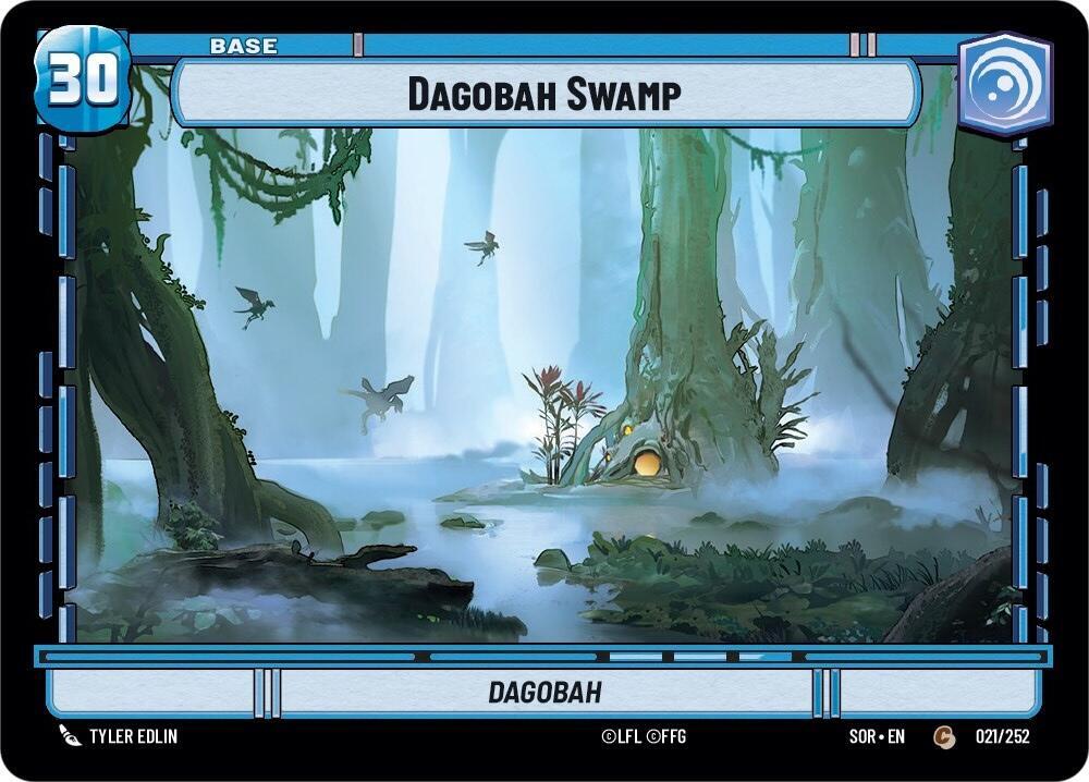Dagobah Swamp - Spark of Rebellion - Star Wars: Unlimited