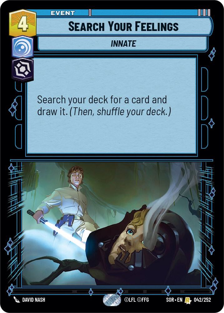 Search Your Feelings 042/252 card