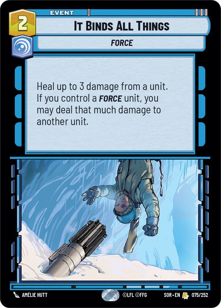It Binds All Things 075/252 card