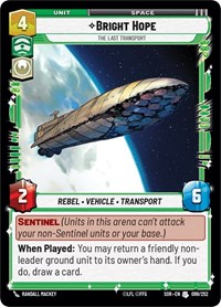 Bright Hope - The Last Transport