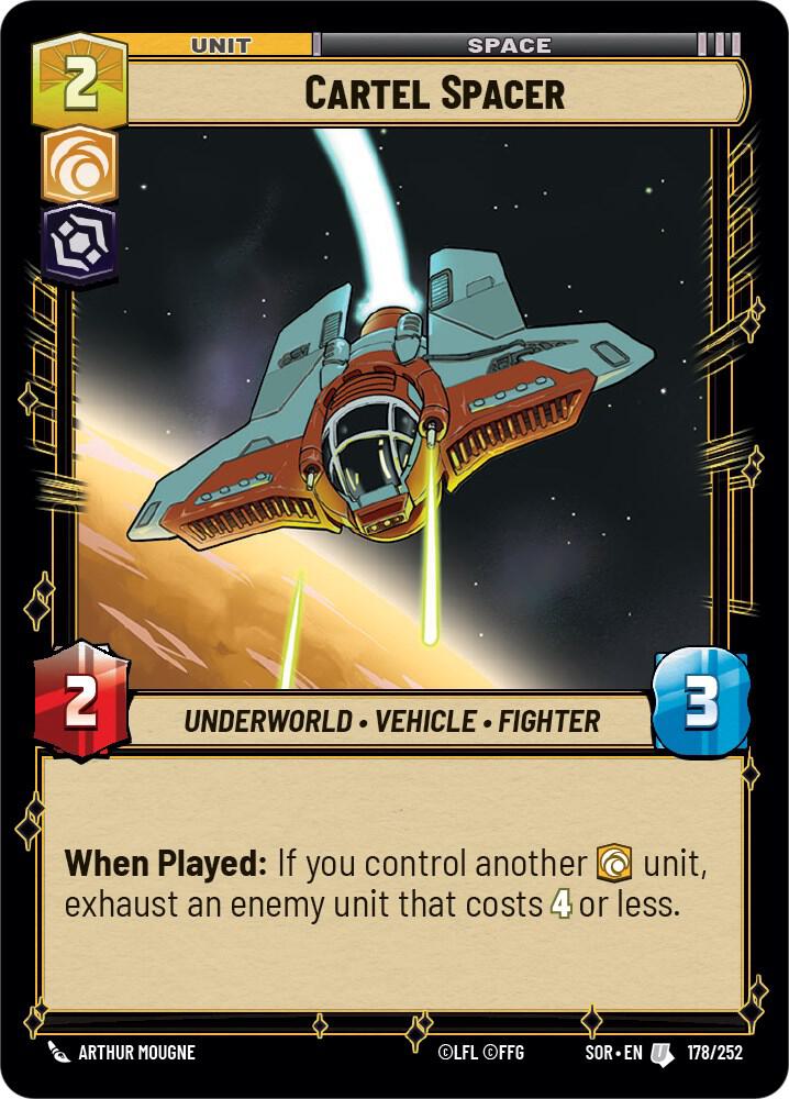 Cartel Spacer - Spark of Rebellion - Star Wars: Unlimited