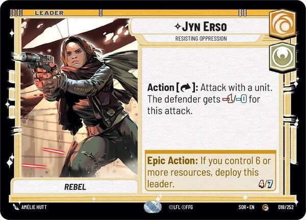 Jyn Erso - Resisting Oppression - Spark of Rebellion - Star Wars