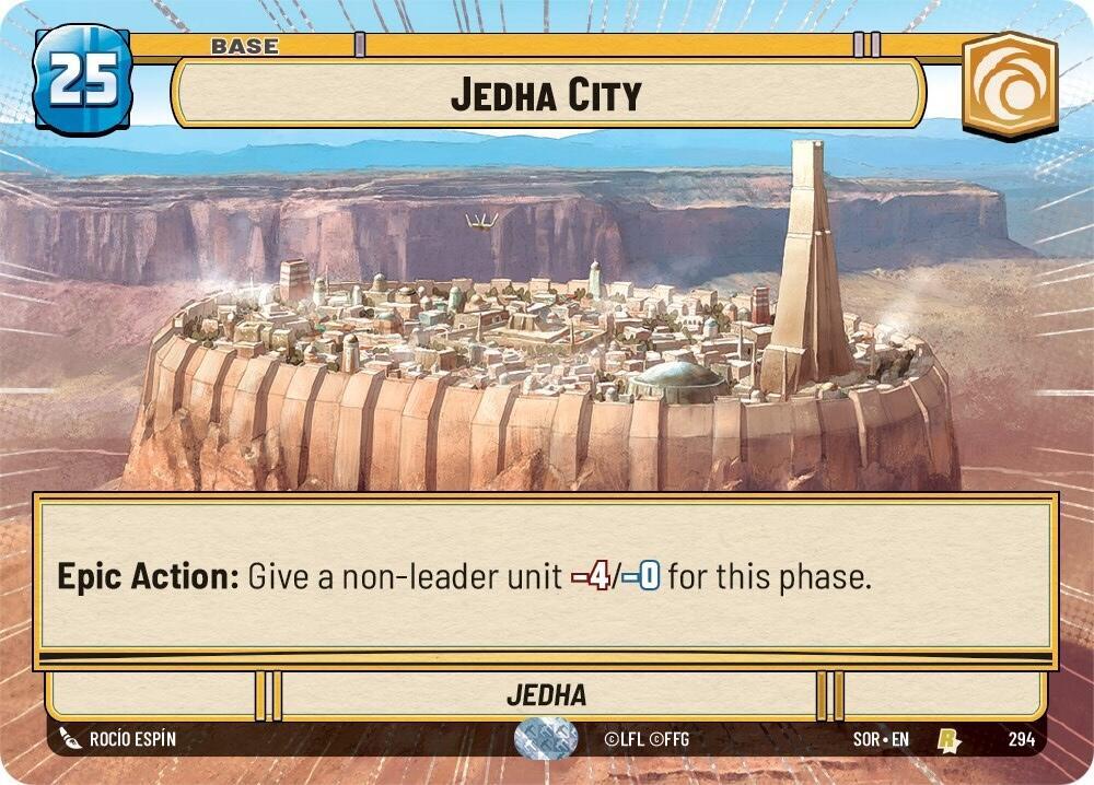Jedha City (Hyperspace) 294 card