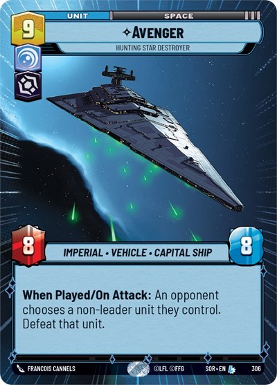 Avenger - Hunting Star Destroyer (Hyperspace) card