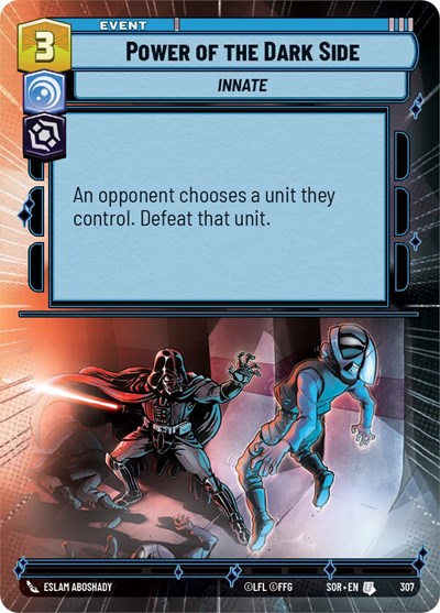 Power of the Dark Side (Hyperspace) card