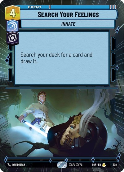 Search Your Feelings (Hyperspace) card