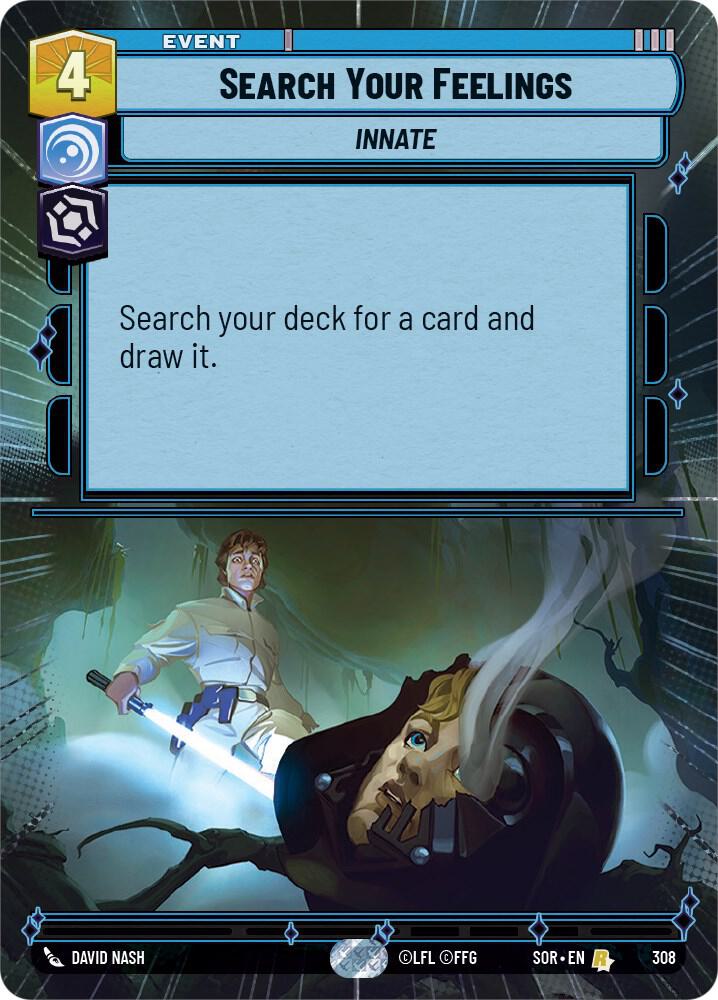 Search Your Feelings (Hyperspace) 308 card