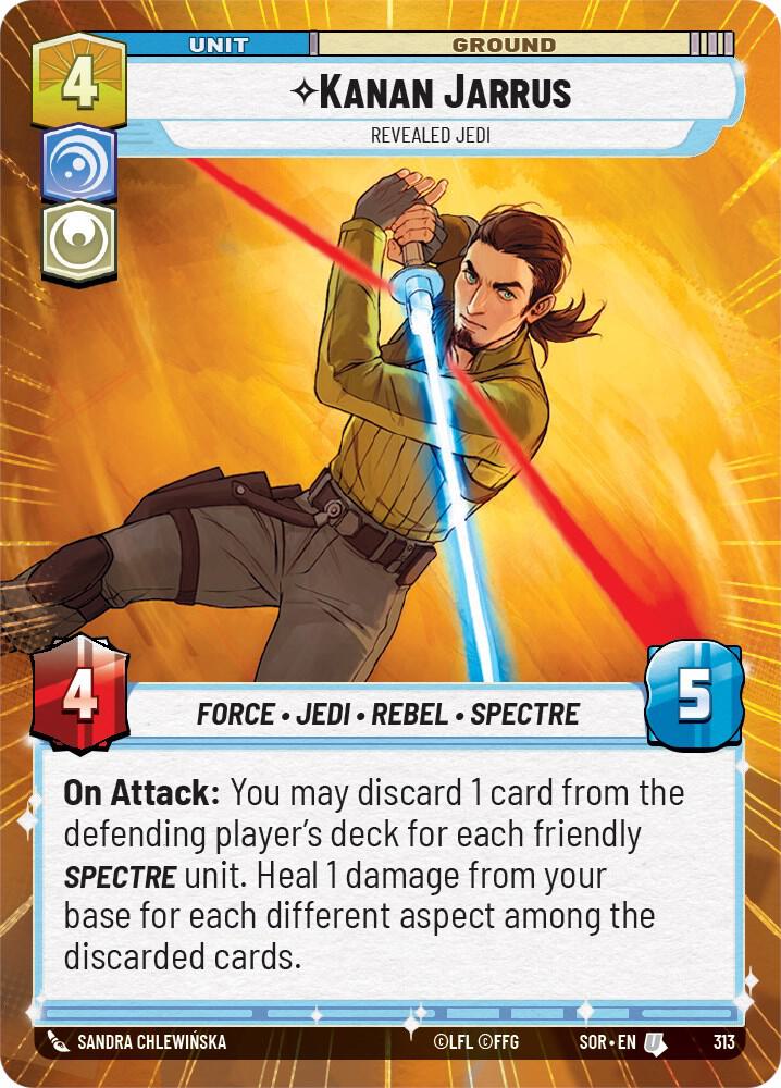 Kanan Jarrus - Revealed Jedi (Hyperspace) - Spark of Rebellion